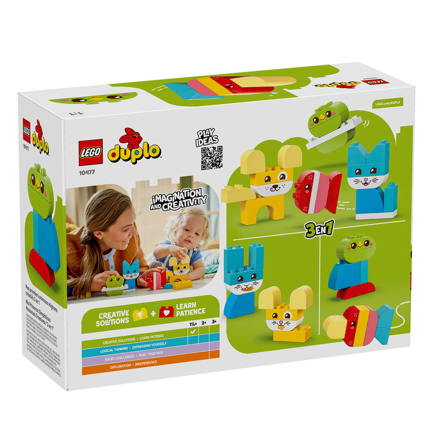 LEGO® DUPLO® Mon premier Les animaux de compagnie créatifs 3 en 1-LEGO®-LGO-10477-CLÉMENT