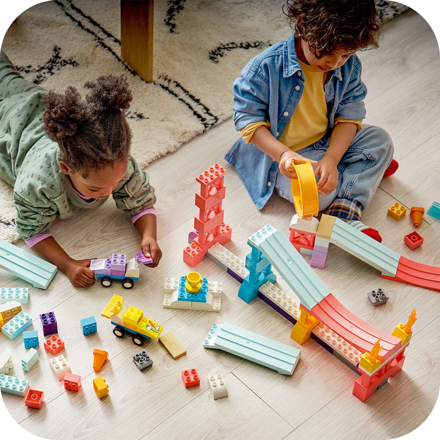 LEGO® DUPLO® Ma ville Rampes créatives 3-en-1 avec véhicules-LEGO®-LGO-10478-CLÉMENT