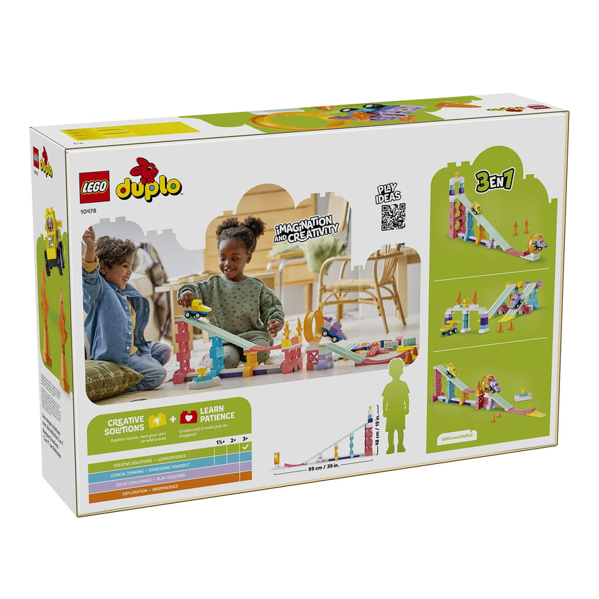 LEGO® DUPLO® Ma ville Rampes créatives 3-en-1 avec véhicules-LEGO®-LGO-10478-CLÉMENT