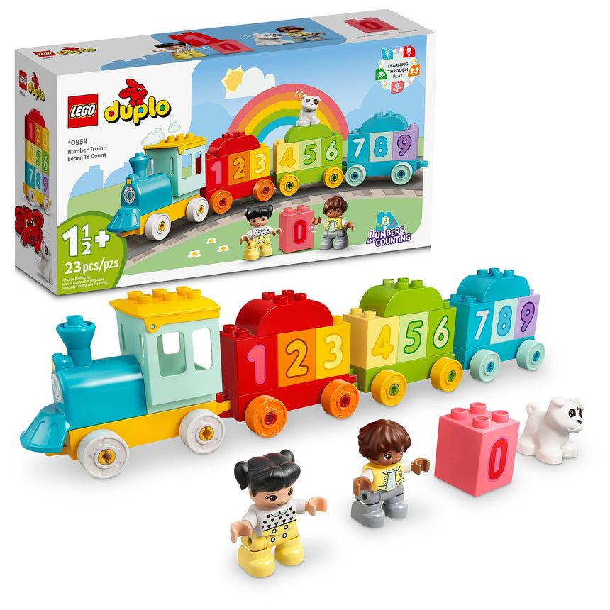 LEGO® DUPLO® Mon premier Le train des chiffres - Apprendre à compter-LEGO®-LGO-10954-CLÉMENT