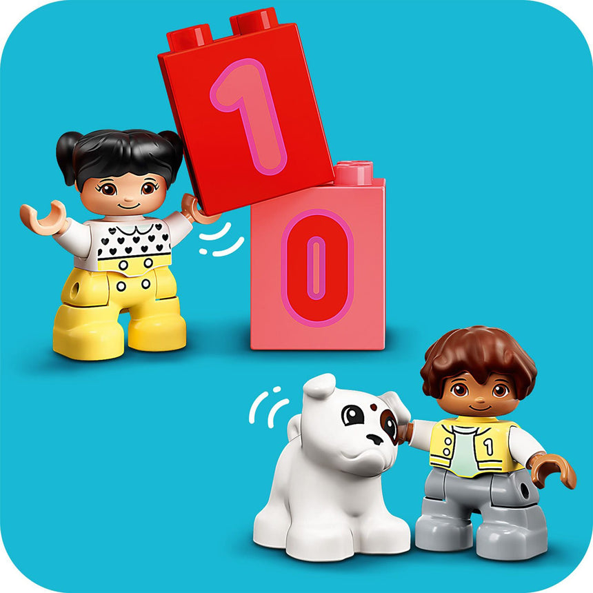 LEGO® DUPLO® Mon premier Le train des chiffres - Apprendre à compter-LEGO®-LGO-10954-CLÉMENT