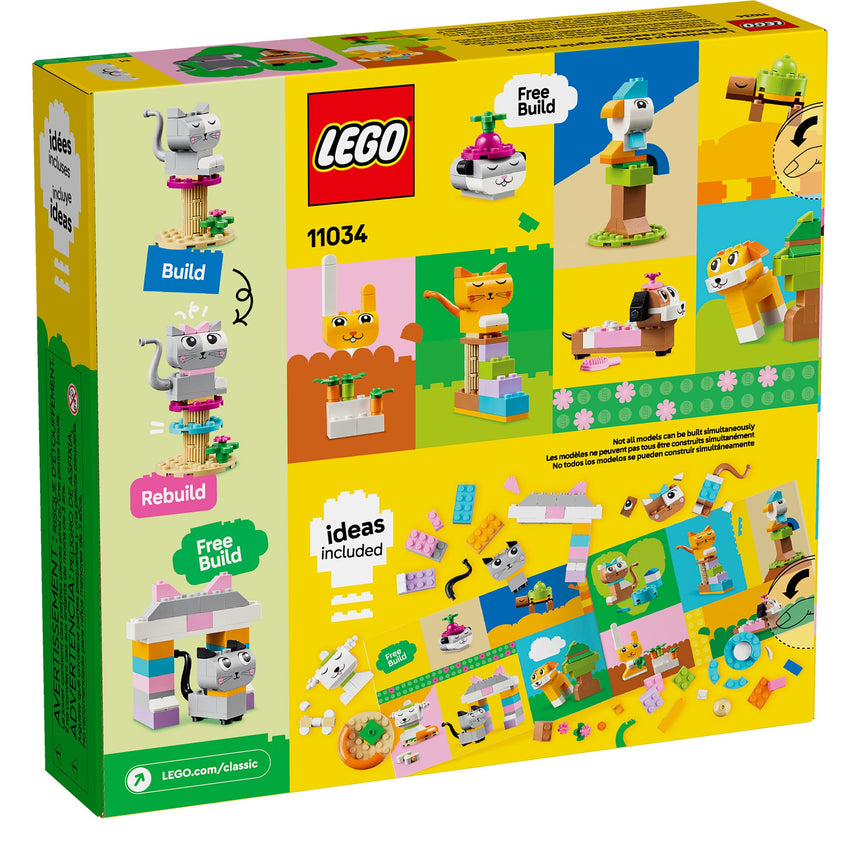LEGO® Classic Les animaux de compagnie créatifs-LEGO®-LGO-11034-CLÉMENT