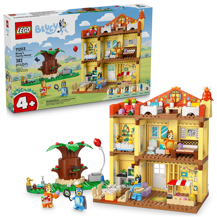 LEGO® Bluey : La maison de la famille de Bluey-LEGO®-LGO-11203-CLÉMENT