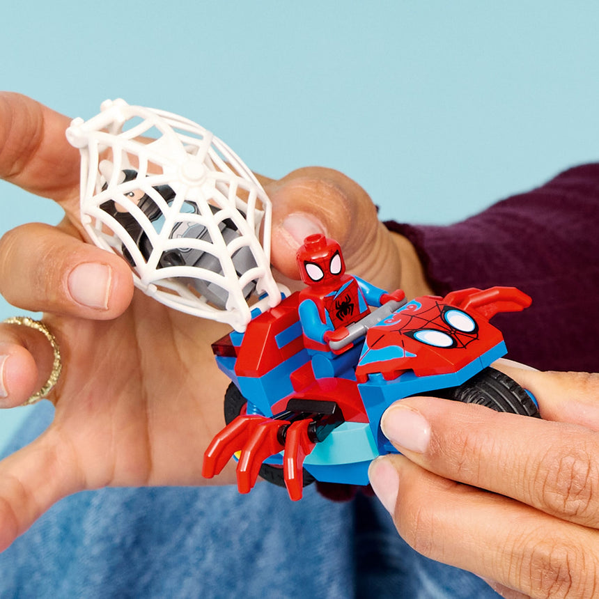 LEGO® ǀ Marvel Spidey et ses incroyables amis Spider-Man sur sa moto contre Rhino-LEGO®-LGO-11206-CLÉMENT