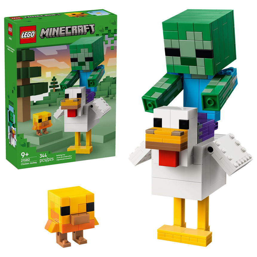 LEGO® Minecraft® Le Poulet chevauché-LEGO®-LGO-21582-CLÉMENT