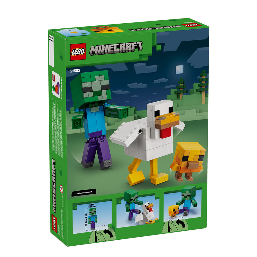 LEGO® Minecraft® Le Poulet chevauché-LEGO®-LGO-21582-CLÉMENT