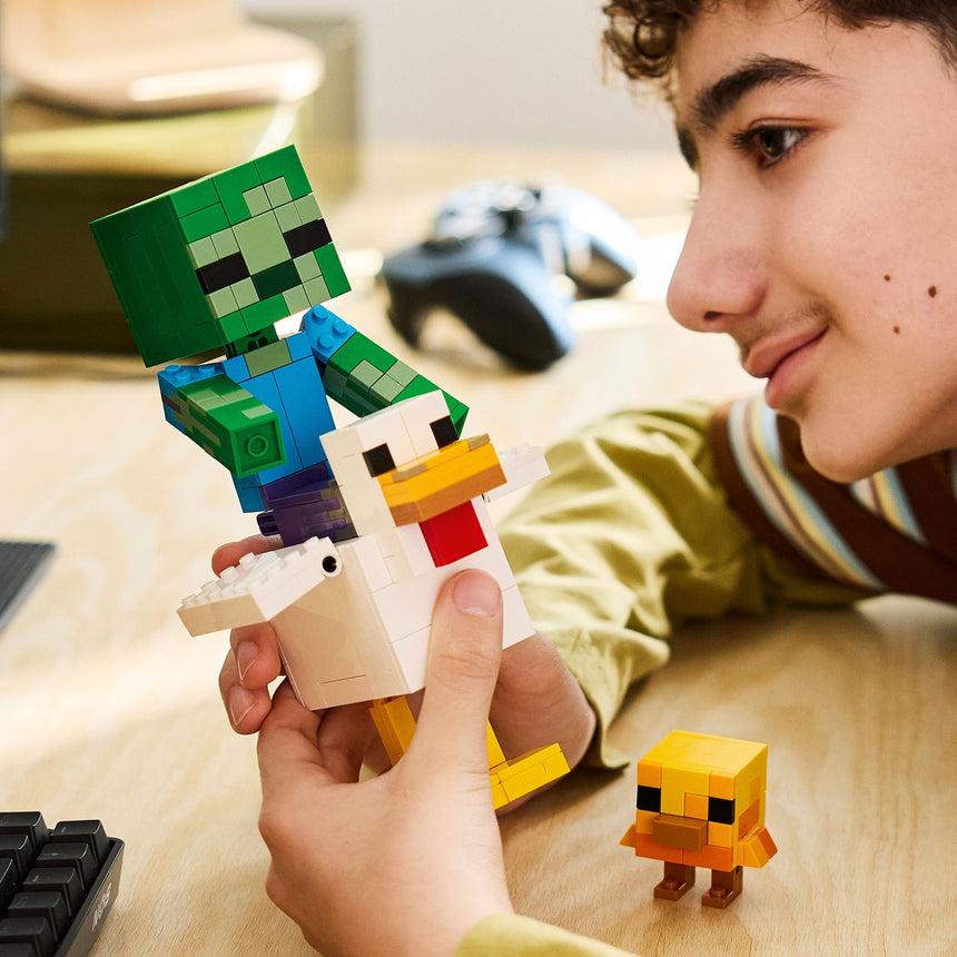 LEGO® Minecraft® Le Poulet chevauché-LEGO®-LGO-21582-CLÉMENT