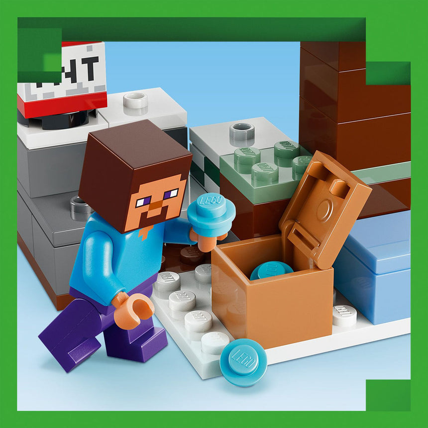 LEGO® Minecraft® L’aventure de Steve dans la taïga-LEGO®-LGO-21583-CLÉMENT