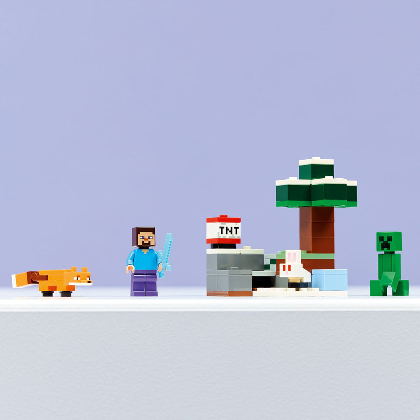 LEGO® Minecraft® L’aventure de Steve dans la taïga-LEGO®-LGO-21583-CLÉMENT
