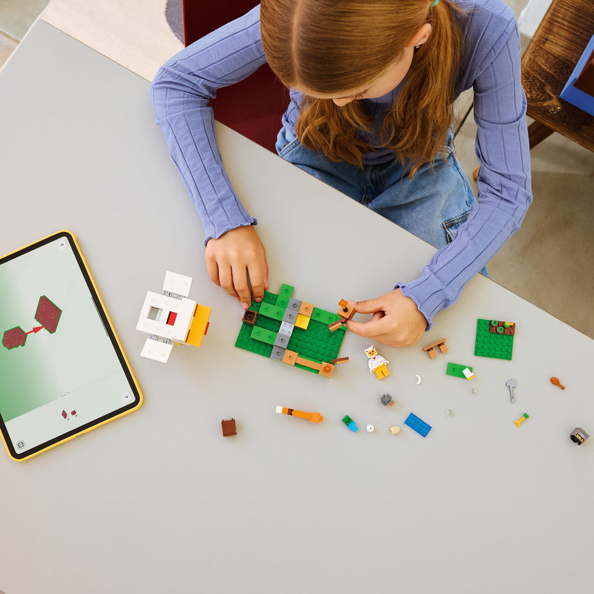 LEGO® Minecraft® La ferme-poule-LEGO®-LGO-21585-CLÉMENT