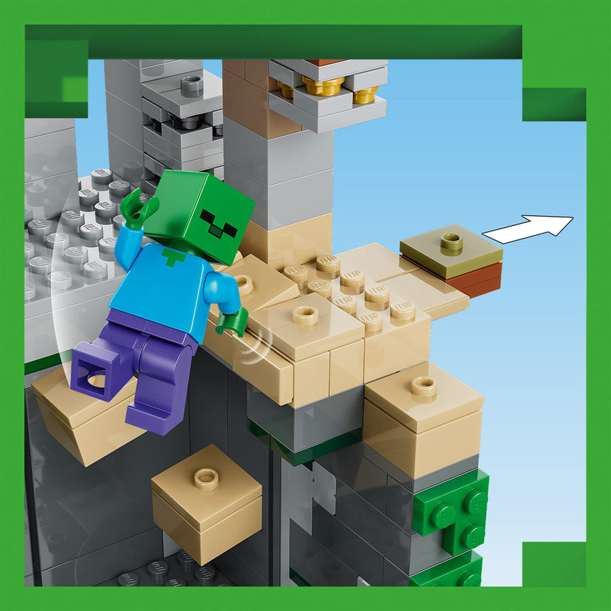LEGO® Minecraft® Le donjon aux zombies-LEGO®-LGO-21587-CLÉMENT