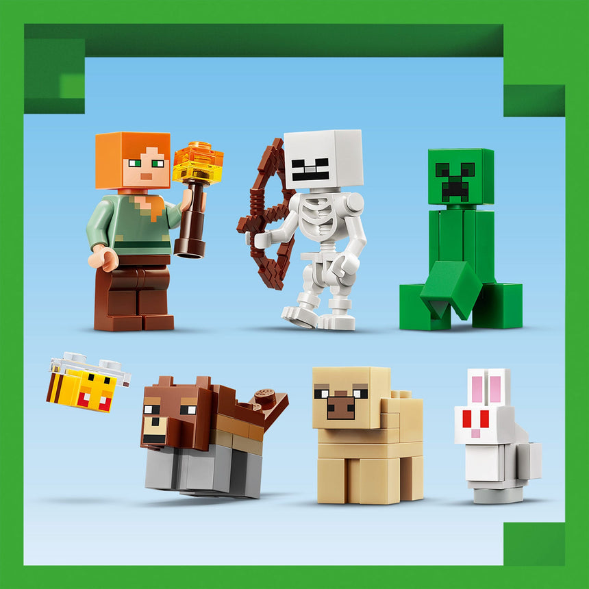 LEGO® Minecraft® L’aventure de la première nuit-LEGO®-LGO-21593-CLÉMENT
