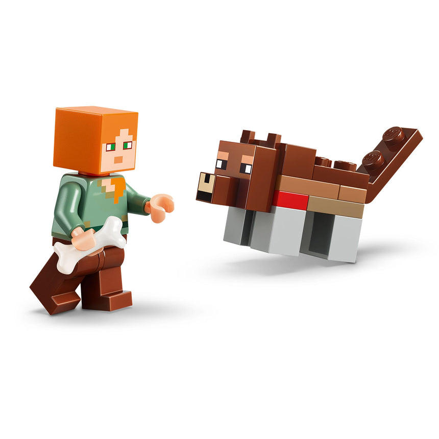 LEGO® Minecraft® L’aventure de la première nuit-LEGO®-LGO-21593-CLÉMENT