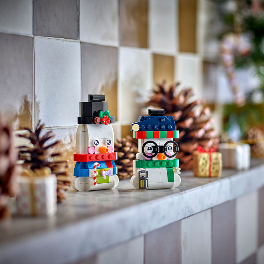 LEGO® Les décorations de bonhomme de neige-LEGO®-LGO-40812-CLÉMENT