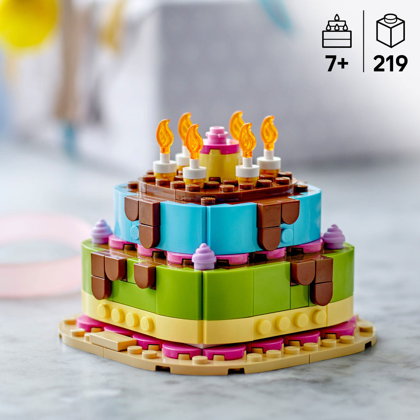 LEGO® Le gâteau d’anniversaire-LEGO®-LGO-40815-CLÉMENT