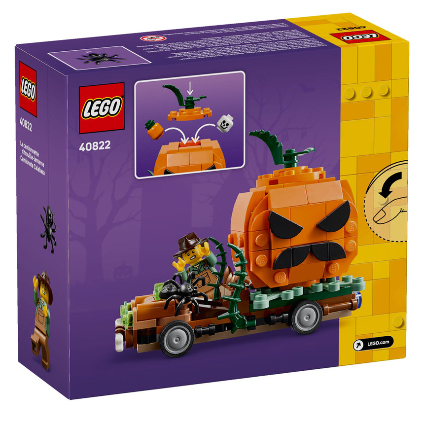 LEGO® La camionnette citrouille-lanterne-LEGO®-LGO-40822-CLÉMENT