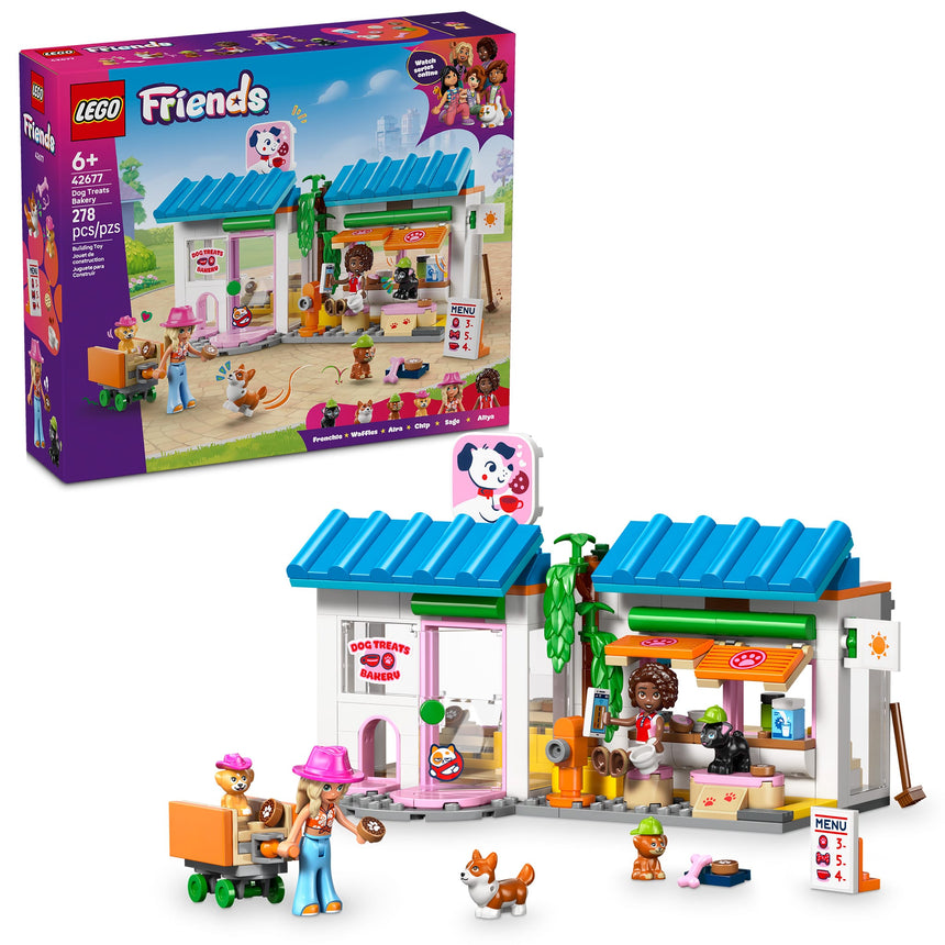 LEGO® Friends La boulangerie de gâteries pour chiens-LEGO®-LGO-42677-CLÉMENT