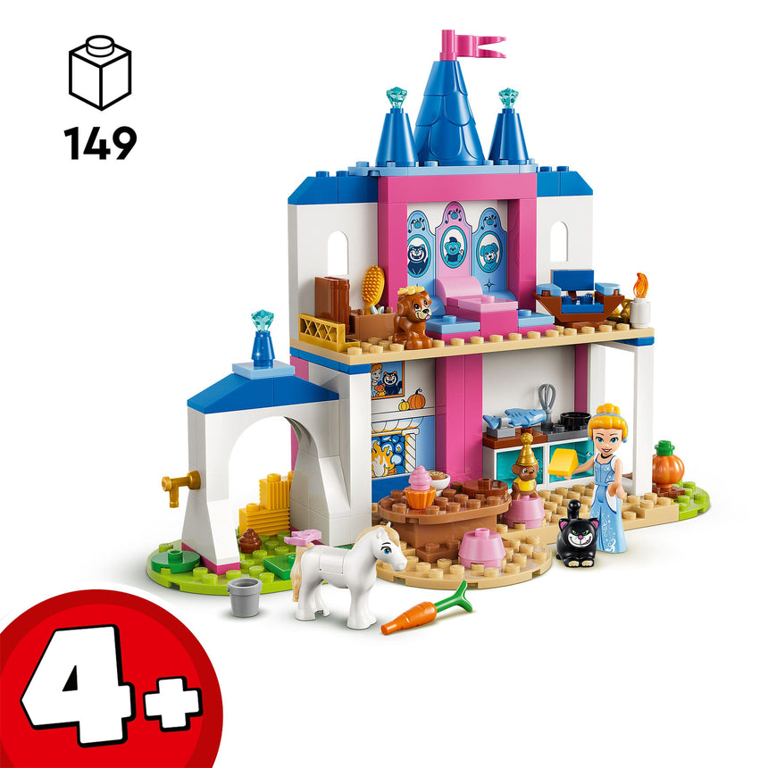 LEGO® Disney Princess Château de Cendrillon et ses amis animaux-LEGO®-LGO-43283-CLÉMENT
