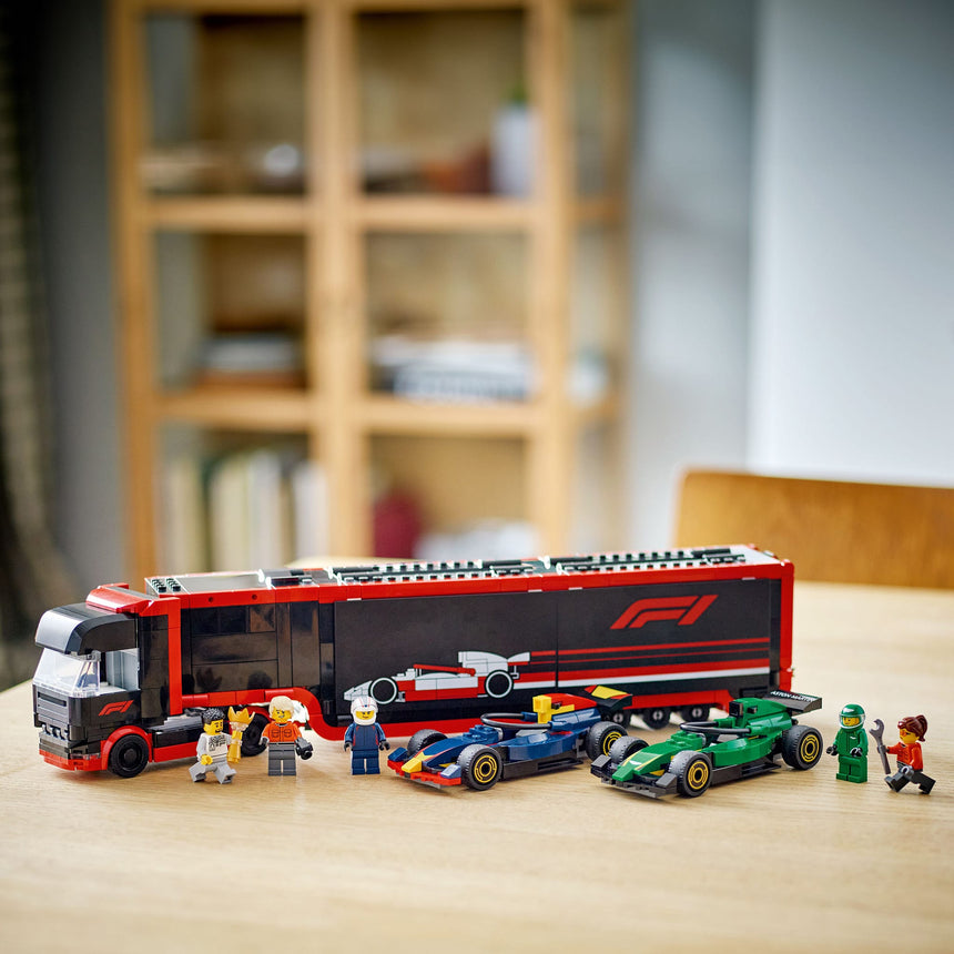 LEGO® City Le camion de F1® avec les voitures de F1® RB20 et AMR24-LEGO®-LGO-60445-CLÉMENT