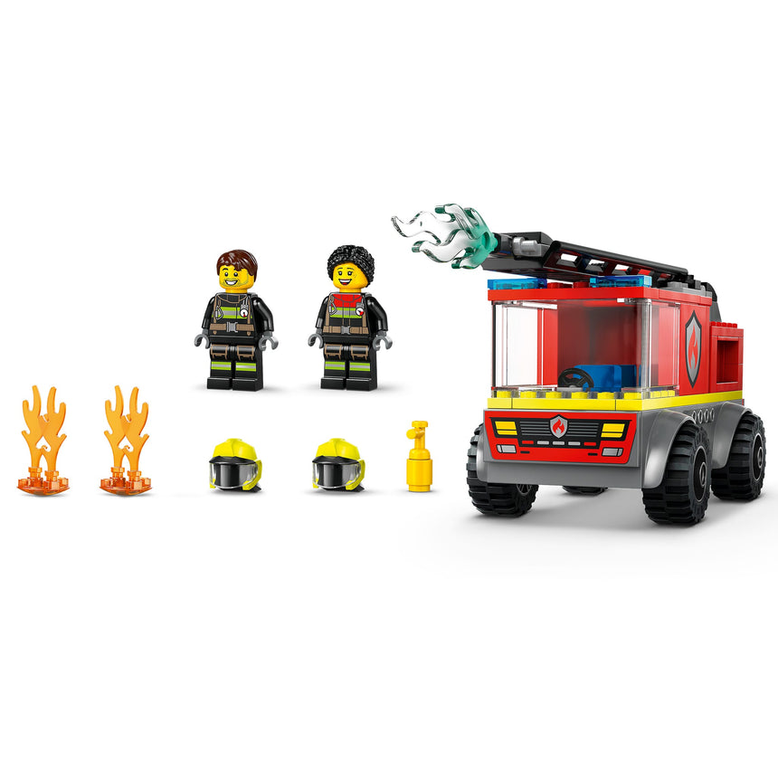 LEGO® City Le camion de pompiers avec échelle-LEGO®-LGO-60463-CLÉMENT