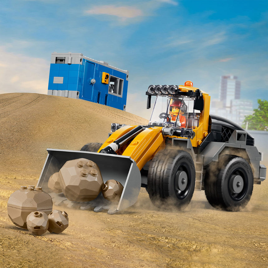 Le camion-benne et la chargeuse frontale-LEGO®-LGO-60494-CLÉMENT