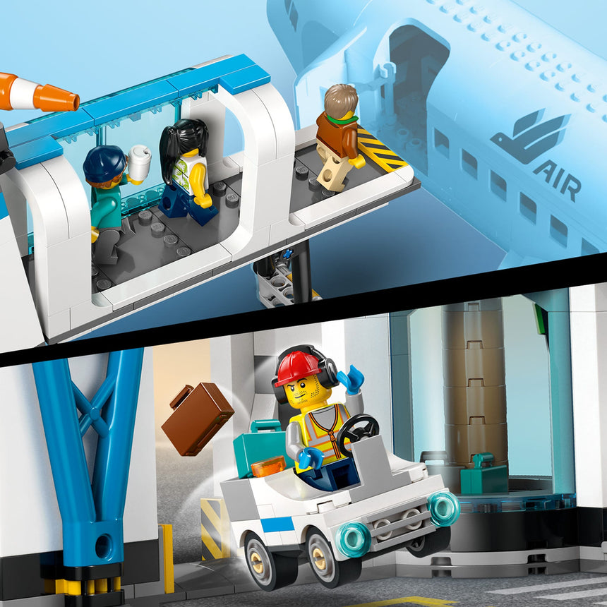 LEGO® City L’aéroport avec avion-LEGO®-LGO-60502-CLÉMENT