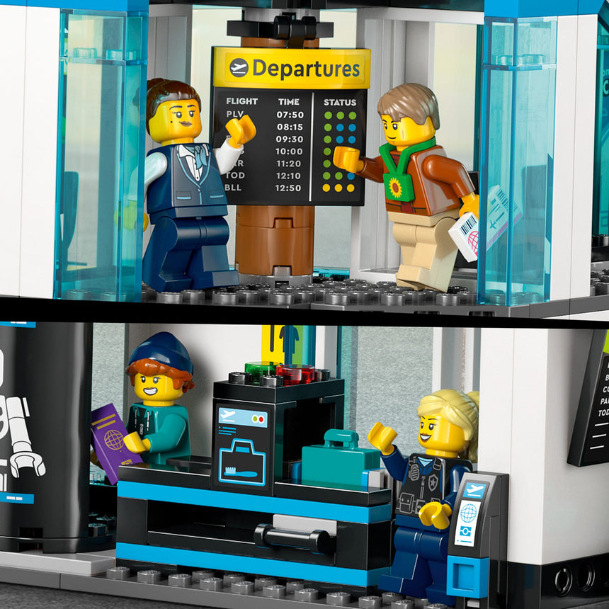 LEGO® City L’aéroport avec avion-LEGO®-LGO-60502-CLÉMENT