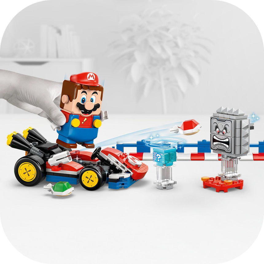 LEGO® Super Mario™: Mario Kart™ – LEGO® Mario™ interactif et kart standard-LEGO®-LGO-72043-CLÉMENT