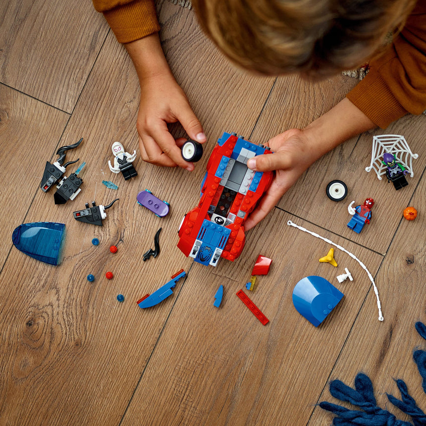 LEGO® Marvel La voiture de course de Spider-Man et le Bouffon vert venomisé-LEGO®-LGO-76279-CLÉMENT