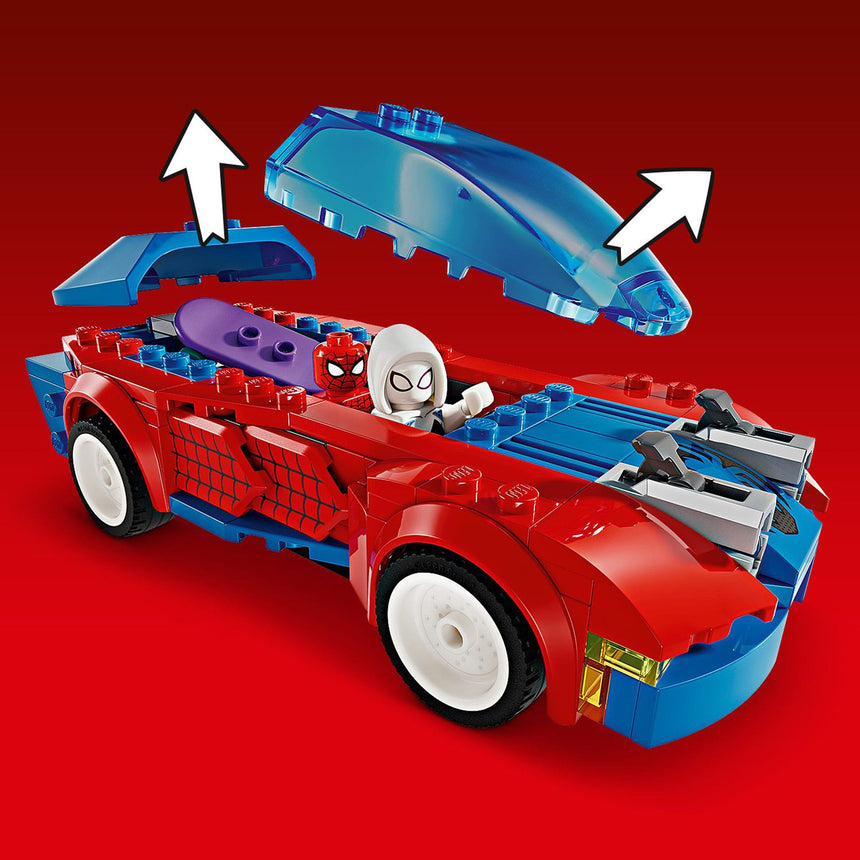 LEGO® Marvel La voiture de course de Spider-Man et le Bouffon vert venomisé-LEGO®-LGO-76279-CLÉMENT