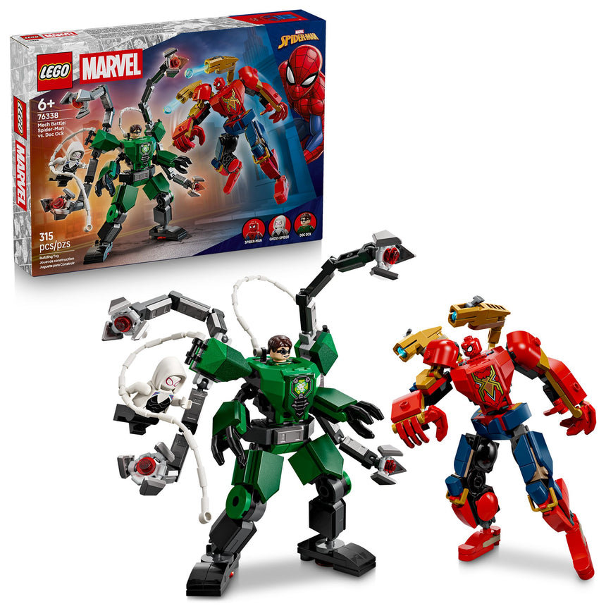 LEGO® ǀ Marvel Combat des robots : Spider-Man contre Doc Ock-LEGO®-LGO-76338-CLÉMENT