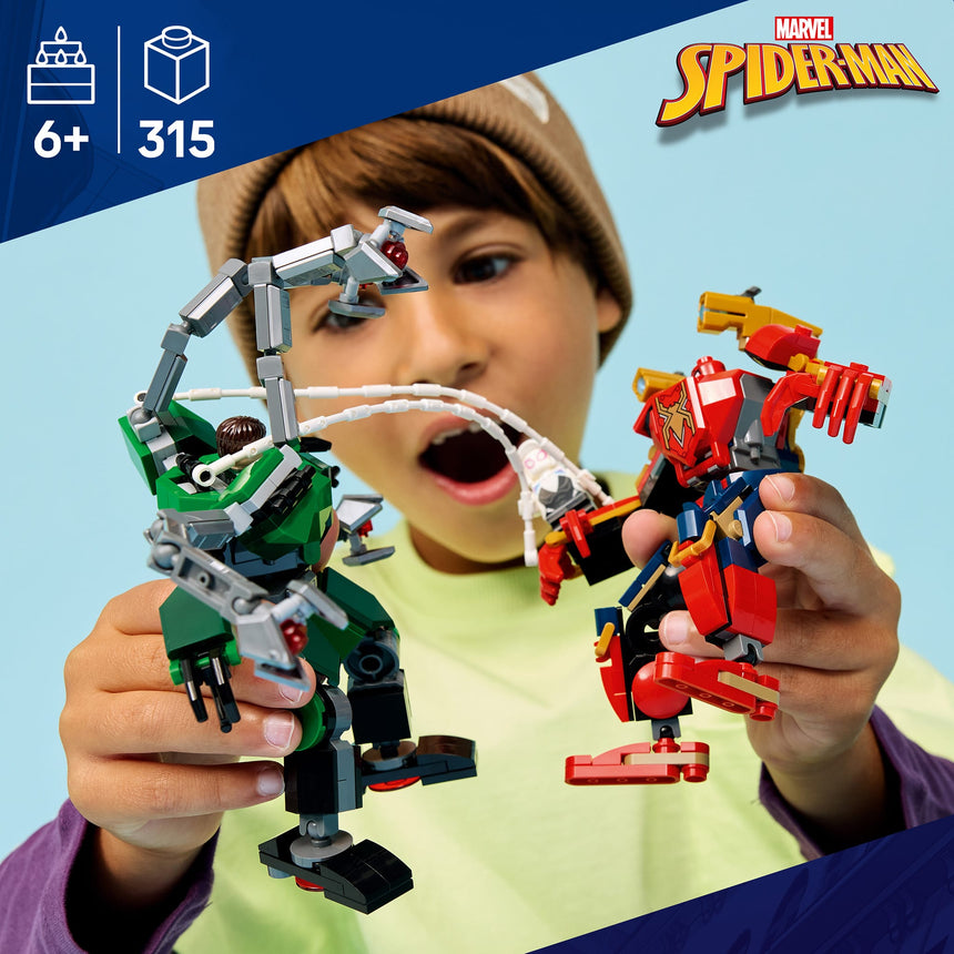 LEGO® ǀ Marvel Combat des robots : Spider-Man contre Doc Ock-LEGO®-LGO-76338-CLÉMENT