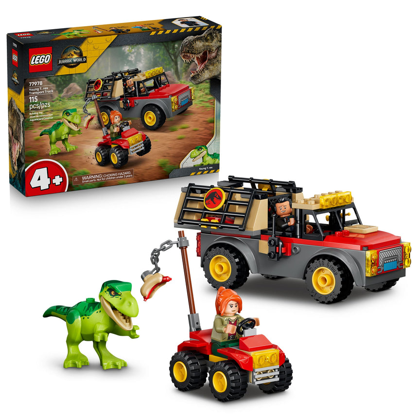 LEGO® Jurassic World Le camion de transport du jeune T. rex-LEGO®-LGO-77978-CLÉMENT