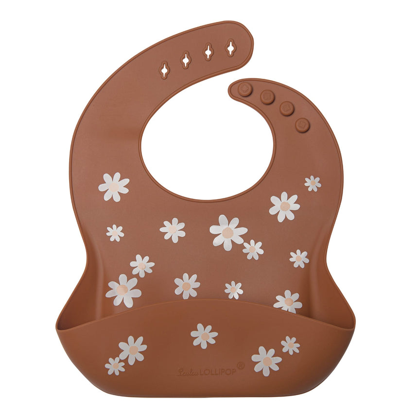 Bavoir En Silicone - Marguerite-Loulou Lollipop-LLP-SILBIBDSB-CLÉMENT