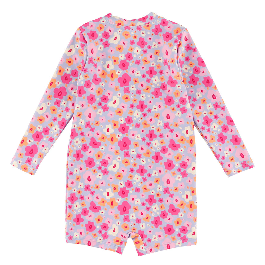 Maillot UV Manches Longues Fleurs 3-24mois-Look-LOK-1261052C-CLÉMENT