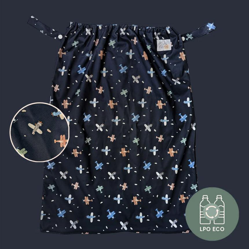 Grand Sac de Luxe - Avions-La Petite Ourse-LP3-C-LUXE-AVION-CLÉMENT