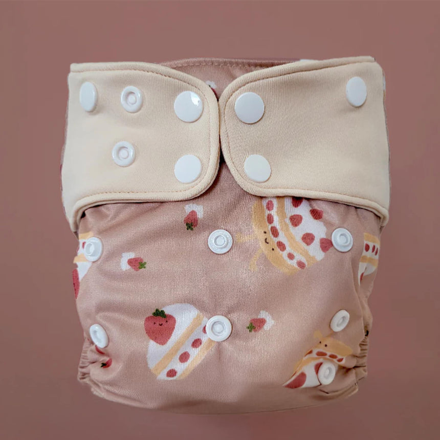 Couche Lavable Évolution - Shortcake-La Petite Ourse-LP3-C-NS-SHORTC-CLÉMENT