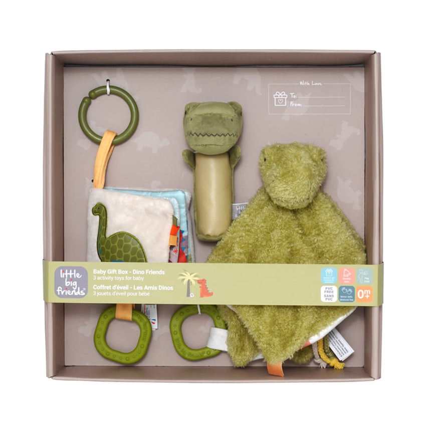 Ensemble Cadeau Coffret d'Éveil - Les Amis Dinos-Little Big Friends-LTB-305154-CLÉMENT