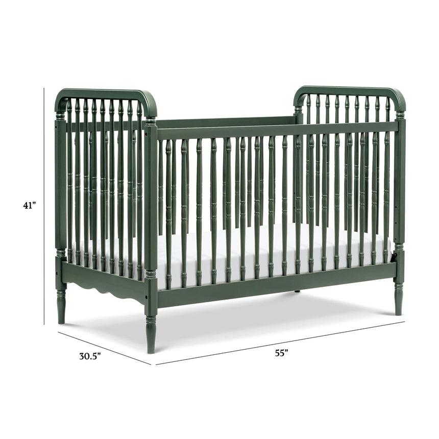 Couchette Convertible 3-en-1 Liberty avec Kit de Conversion- Vert Forêt-Namesake-MDB-M7101FRGR-CLÉMENT