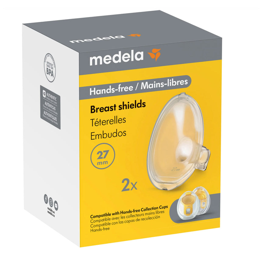 Téterelle (2) 27mm pour Collecteurs Mains Libres-Medela-ME2-101045783-CLÉMENT
