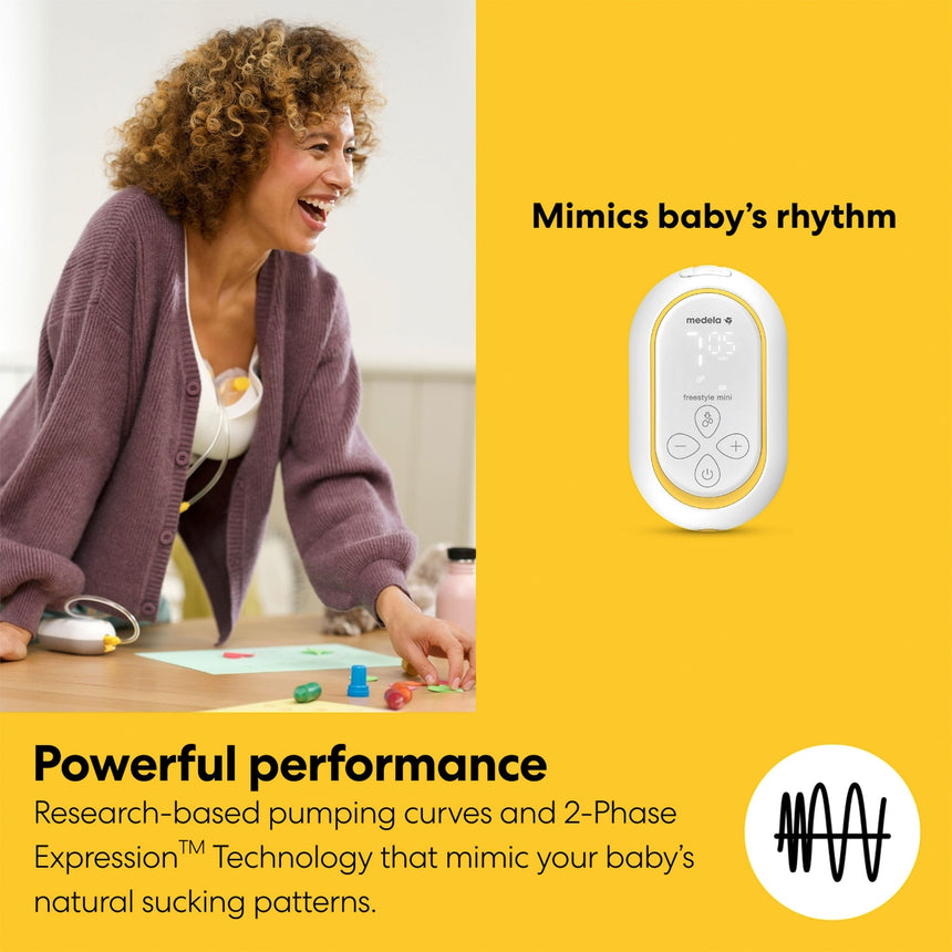 Tire-lait Électrique double mains libres Medela Freestyle Mini™-Medela-ME2-101048395-CLÉMENT