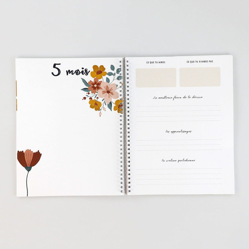 Mon Journal de Bébé - Été Floral-Moments Ancres-MEA-NA-630-S-CLÉMENT