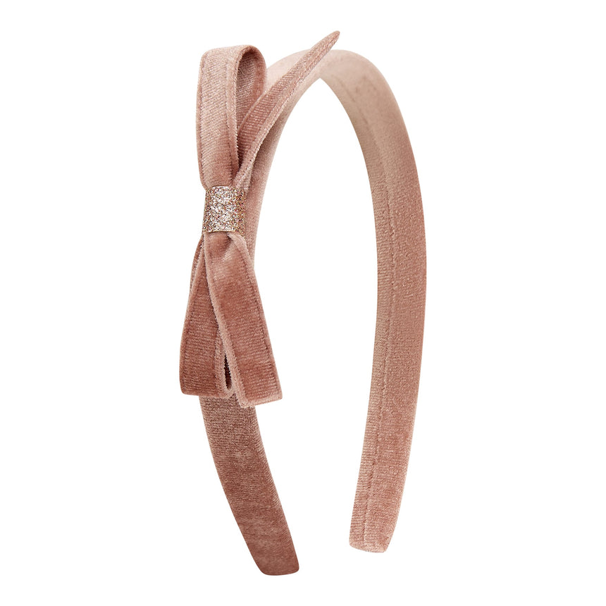 Serre-tête à nœud Violet – rose-Mimi Lula-MLU-192134-04-CLÉMENT