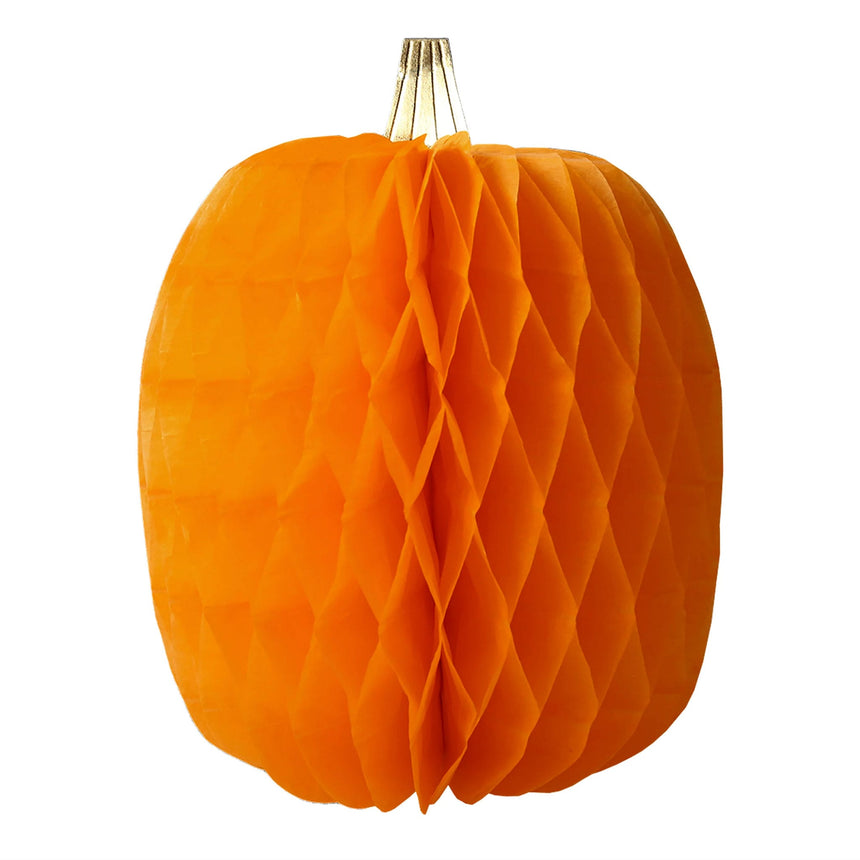 Citrouilles en papier alvéolé (x 10)-Meri Meri-MME-223929-CLÉMENT