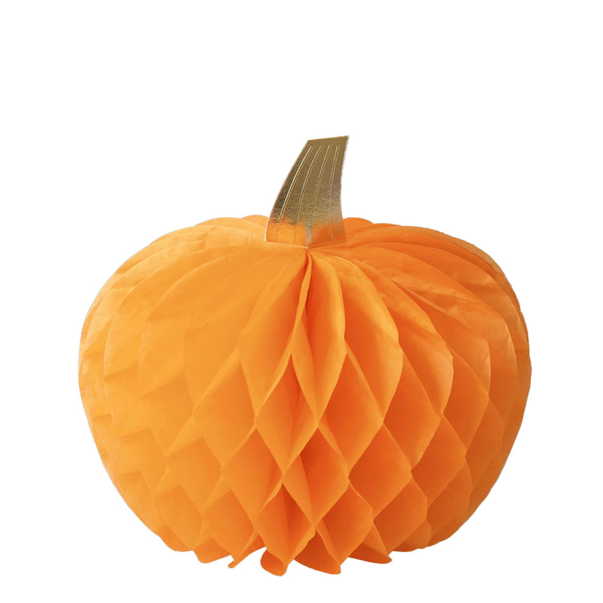Citrouilles en papier alvéolé (x 10)-Meri Meri-MME-223929-CLÉMENT