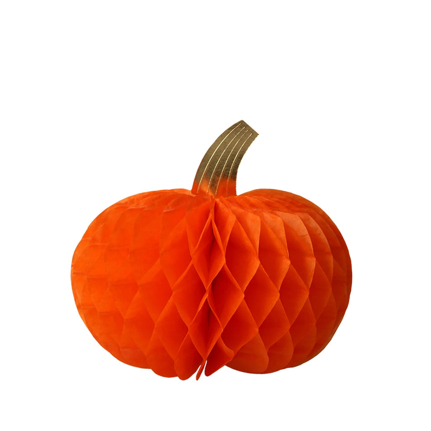 Citrouilles en papier alvéolé (x 10)-Meri Meri-MME-223929-CLÉMENT