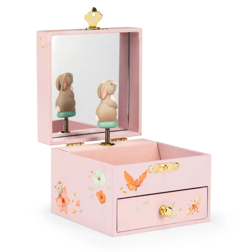 Boîte à musique coffret Les Rosalies-Moulin Roty-MRO-710105-CLÉMENT
