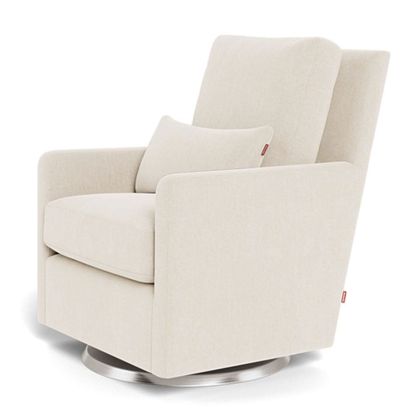 Fauteuil Berçant et Pivotant Como - Dune / Argent-Monte-MTE-COMO-DUNE-AR-CLÉMENT