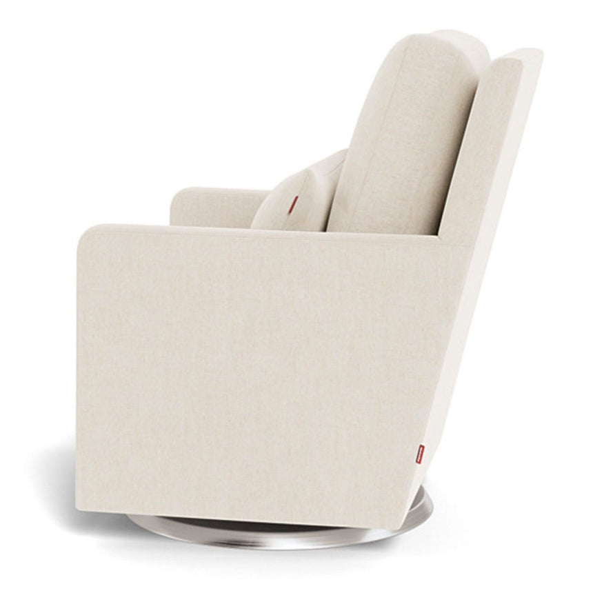 Fauteuil Berçant et Pivotant Como - Dune / Argent-Monte-MTE-COMO-DUNE-AR-CLÉMENT