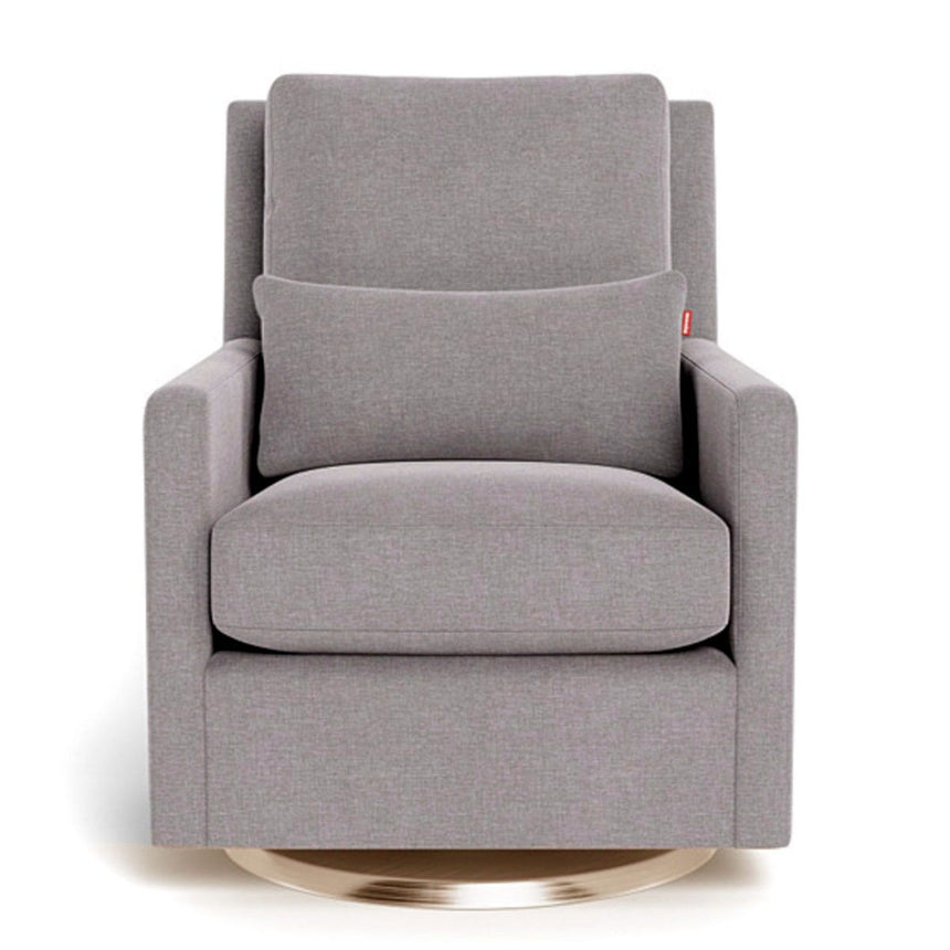 Fauteuil Berçant et Pivotant Como - Pepper Gris / Or-Monte-MTE-COMO-PEPP-OR-CLÉMENT